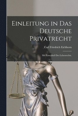 bokomslag Einleitung in das deutsche Privatrecht