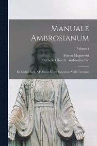 bokomslag Manuale ambrosianum