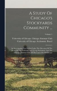 bokomslag A Study Of Chicago's Stockyards Community ...