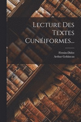 bokomslag Lecture Des Textes Cuniformes...