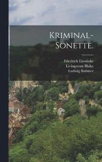 bokomslag Kriminal-Sonette.