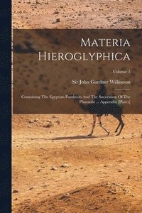 bokomslag Materia Hieroglyphica