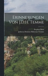 bokomslag Erinnerungen von J.D.H. Temme