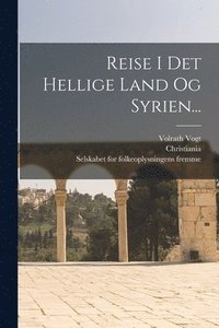 bokomslag Reise I Det Hellige Land Og Syrien...