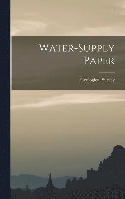 Water-supply Paper 1