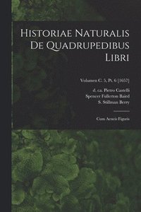 bokomslag Historiae naturalis de quadrupedibus libri