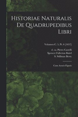 bokomslag Historiae naturalis de quadrupedibus libri