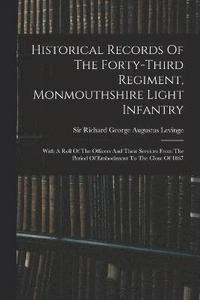 bokomslag Historical Records Of The Forty-third Regiment, Monmouthshire Light Infantry