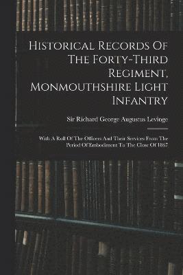 Historical Records Of The Forty-third Regiment, Monmouthshire Light Infantry 1