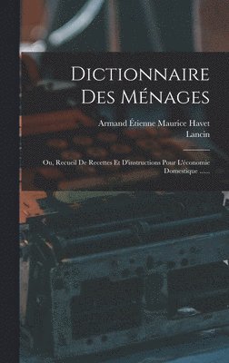 Dictionnaire Des Ménages