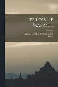 bokomslag Les Lois De Manou...