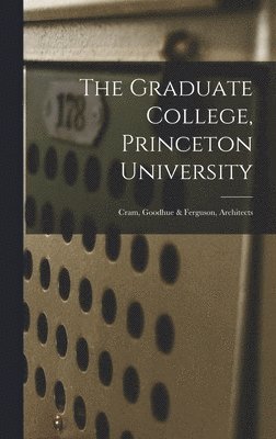 Anonymous - Graduate College, Princeton University, Inbunden