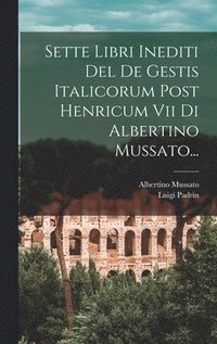 bokomslag Sette Libri Inediti Del De Gestis Italicorum Post Henricum Vii Di Albertino Mussato...