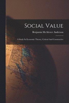 bokomslag Social Value
