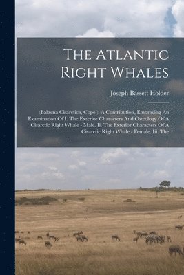 Joseph Bassett Holder - Atlantic Right Whales, Häftad
