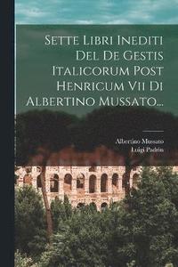 bokomslag Sette Libri Inediti Del De Gestis Italicorum Post Henricum Vii Di Albertino Mussato...