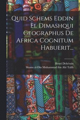 bokomslag Quid Schems Eddin El Dimashqui Geographus De Africa Cognitum Habuerit...