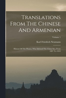 Translations From The Chinese And Armenian 1