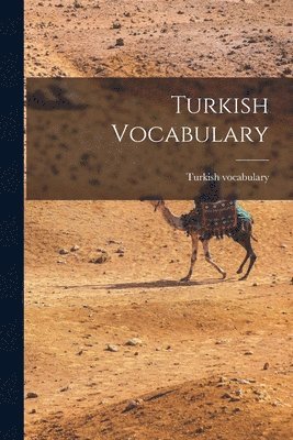 bokomslag Turkish Vocabulary