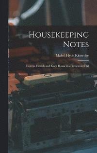bokomslag Housekeeping Notes