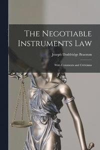 bokomslag The Negotiable Instruments Law