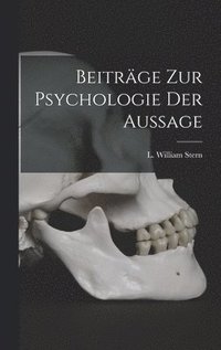 bokomslag Beiträge zur Psychologie der Aussage