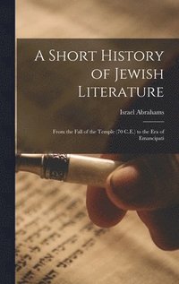 bokomslag A Short History of Jewish Literature