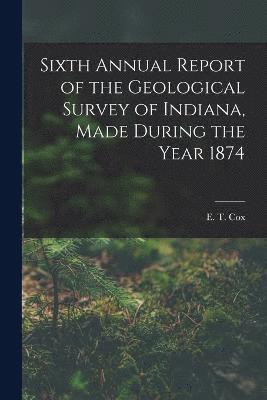bokomslag Sixth Annual Report of the Geological Survey of Indiana, Made During the Year 1874