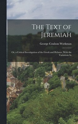 The Text of Jeremiah 1