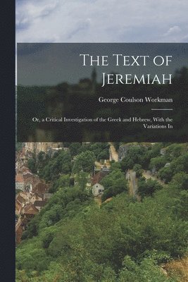 The Text of Jeremiah 1