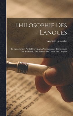 bokomslag Philosophie Des Langues