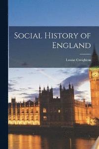 bokomslag Social History of England