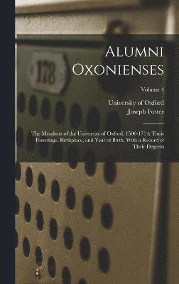 Alumni Oxonienses 1