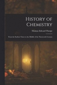 bokomslag History of Chemistry