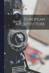 bokomslag European Architecture