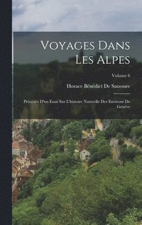 bokomslag Voyages Dans Les Alpes: Précédés D'un Essai Sur L'histoire Naturelle Des Environs De Genève; Volume 6