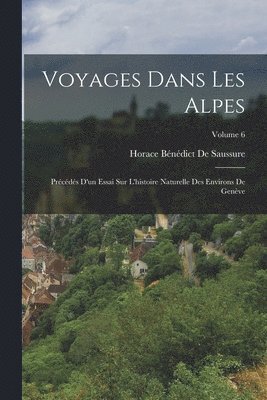 bokomslag Voyages Dans Les Alpes: Précédés D'un Essai Sur L'histoire Naturelle Des Environs De Genève; Volume 6