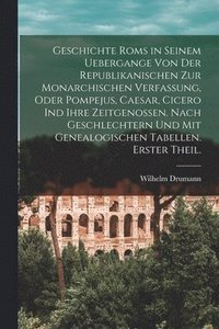 bokomslag Geschichte Roms in seinem Uebergange von der republikanischen zur monarchischen Verfassung, oder Pompejus, Caesar, Cicero ind ihre Zeitgenossen. Nach Geschlechtern und mit genealogischen Tabellen. ...