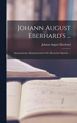 Johann August Eberhard's ... 1