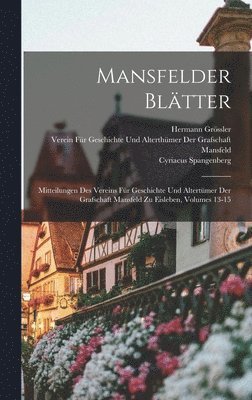 Mansfelder Bltter 1