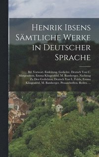 bokomslag Henrik Ibsens Smtliche Werke in Deutscher Sprache
