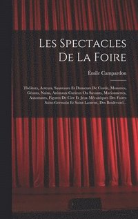 bokomslag Les Spectacles De La Foire