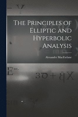 bokomslag The Principles of Elliptic and Hyperbolic Analysis