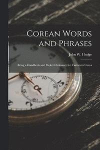 bokomslag Corean Words and Phrases