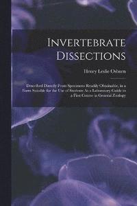 bokomslag Invertebrate Dissections