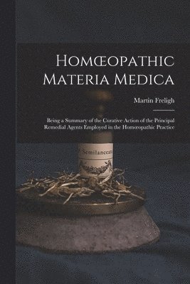 bokomslag Homoeopathic Materia Medica