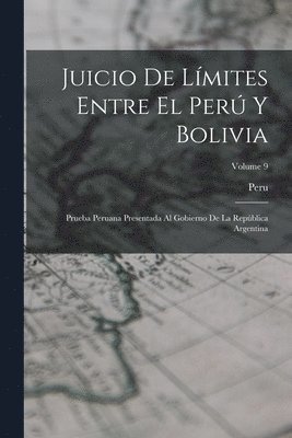 bokomslag Juicio De Lmites Entre El Per Y Bolivia