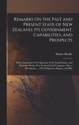 Remarks On the Past and Present State of New Zealand, Its Government, Capabilities, and Prospects
