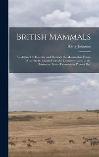bokomslag British Mammals; an Attempt to Describe and Illustrate the Mammalian Fauna of the British Islands From the Commencement of the Pleistocene Period Down to the Present Day
