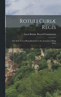 bokomslag Rotuli Curi Regis